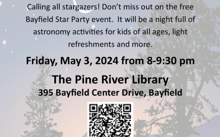 Bayfield Star Party Flyer